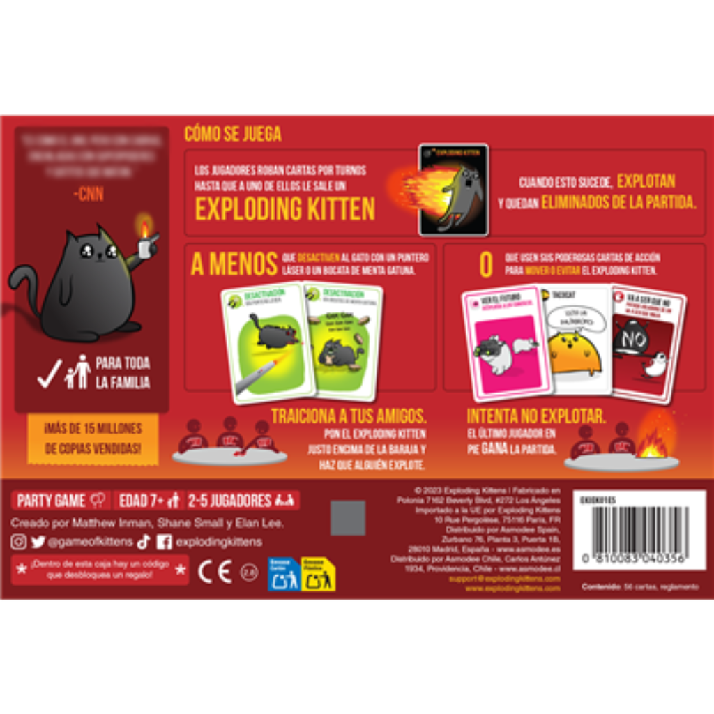 EXPLODING KITTENS