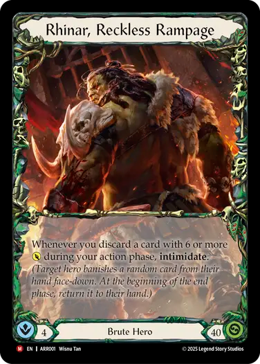 ARMORY DECK: RHINAR