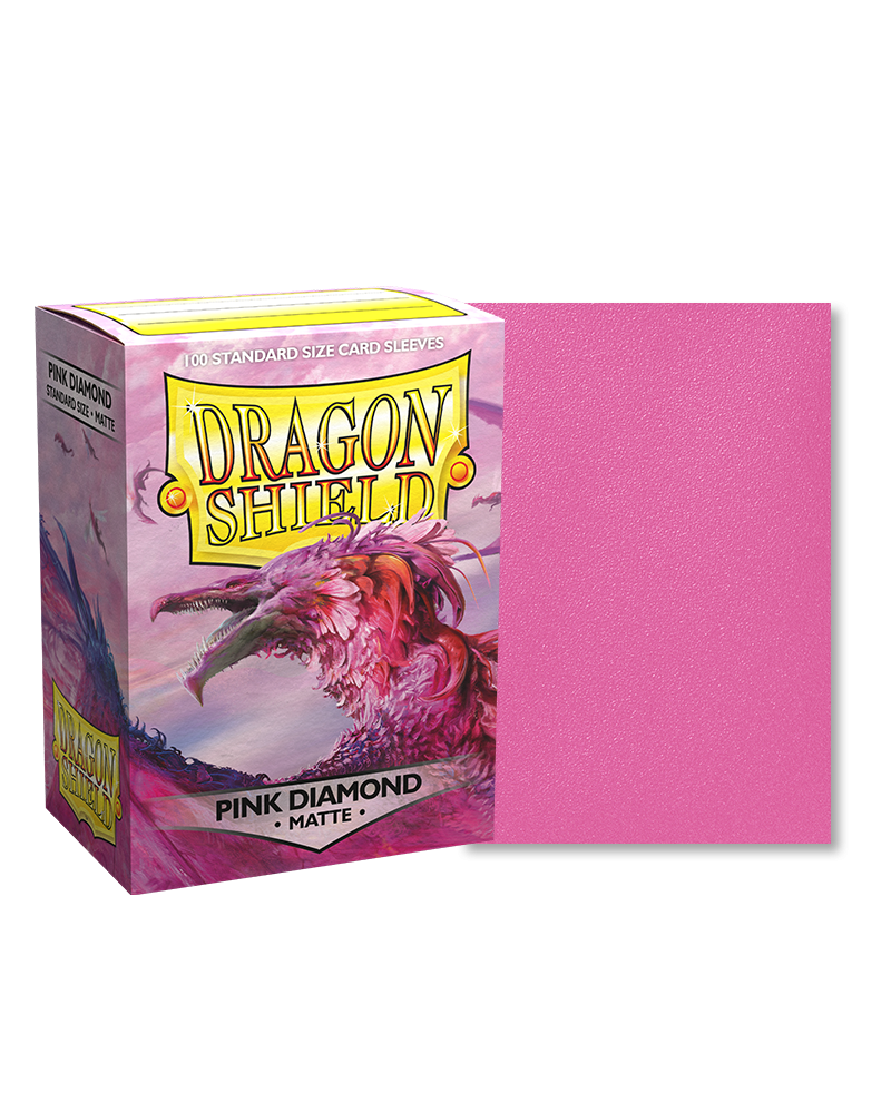 DRAGON SHIELD STANDARD PINK DIAMOND MATTE