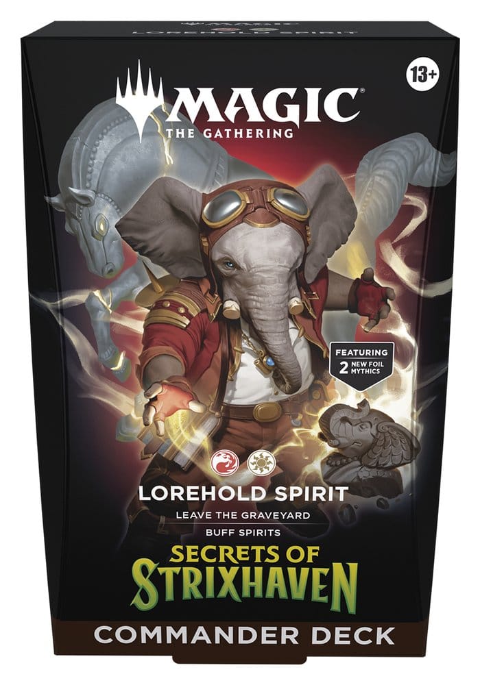 SECRETS OF STRIXHAVEN COMMANDER LOREHOLD SPIRIT. (ENGLISH) PRODUCTO EN PREPEDIDO. SE SERVIRÁ A PARTIR DEL DÍA 24 DE ABRIL