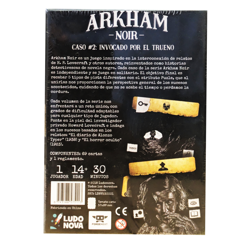 ARKHAM NOIR #2 INVOCADO POR EL TRUENO