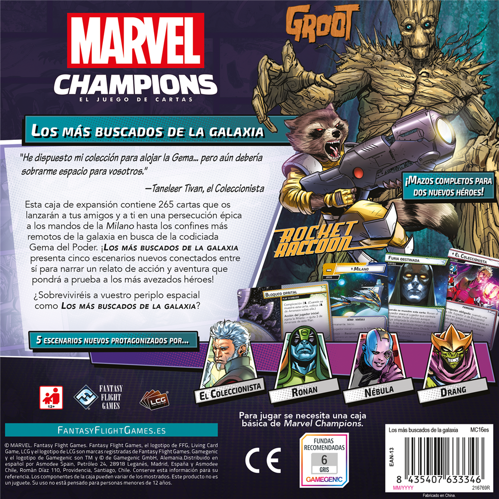 LOS MÁS BUSCADOS DE LA GALAXIA (EXPANSIÓN)