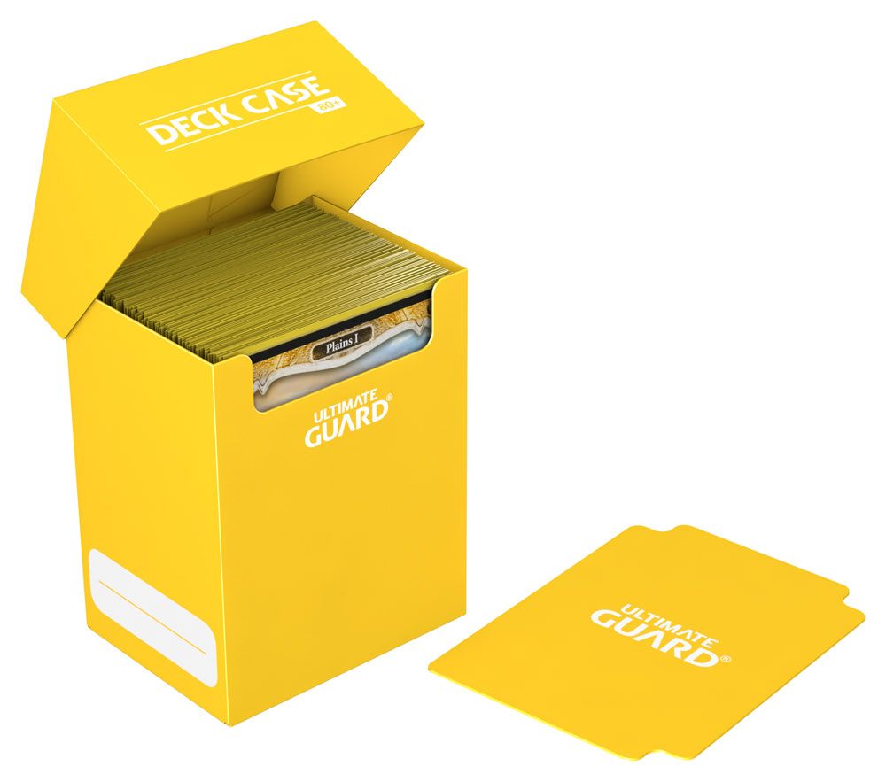 Ultimate Guard Deck Case 80+ Caja de Cartas Tamaño Estándar Amarillo