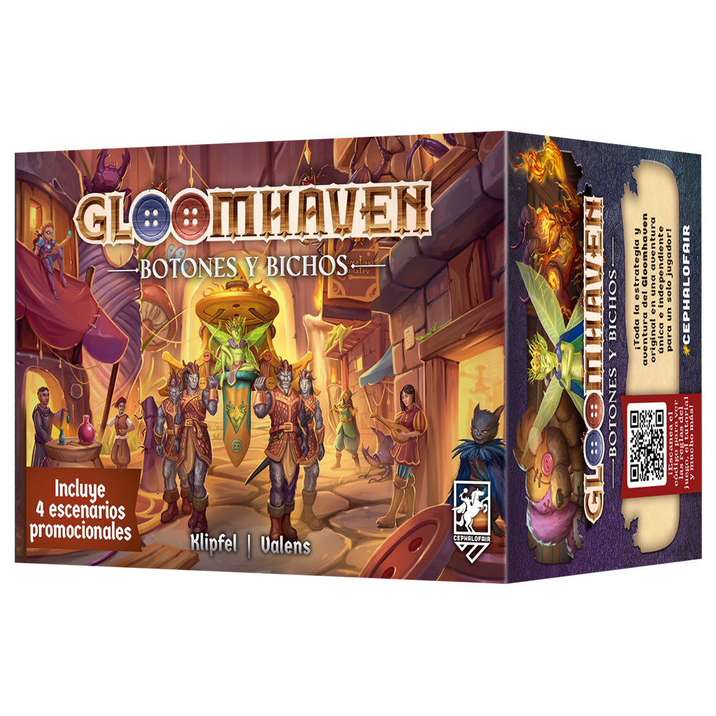 GLOOMHAVEN: BOTONES Y BICHOS