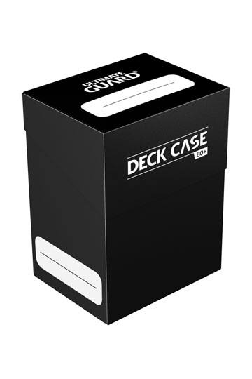 Ultimate Guard Deck Case 80+ Caja de Cartas Tamaño Estándar Negro