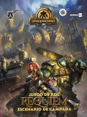 PACK IRON KINGDOMS REQUIEM (ESCENARIO DE CAMPAÑA) + PANTALLA DEL DJ