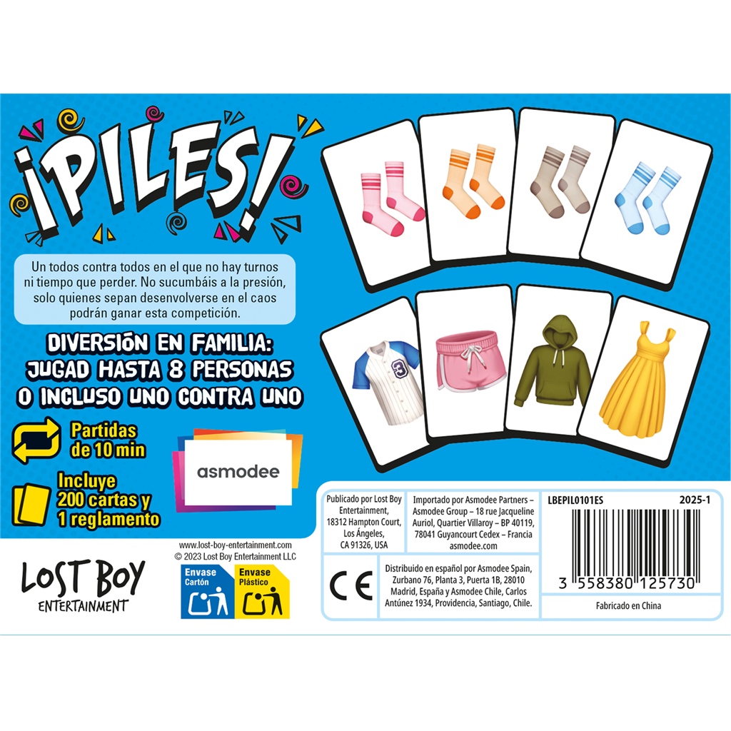 ¡PILES!