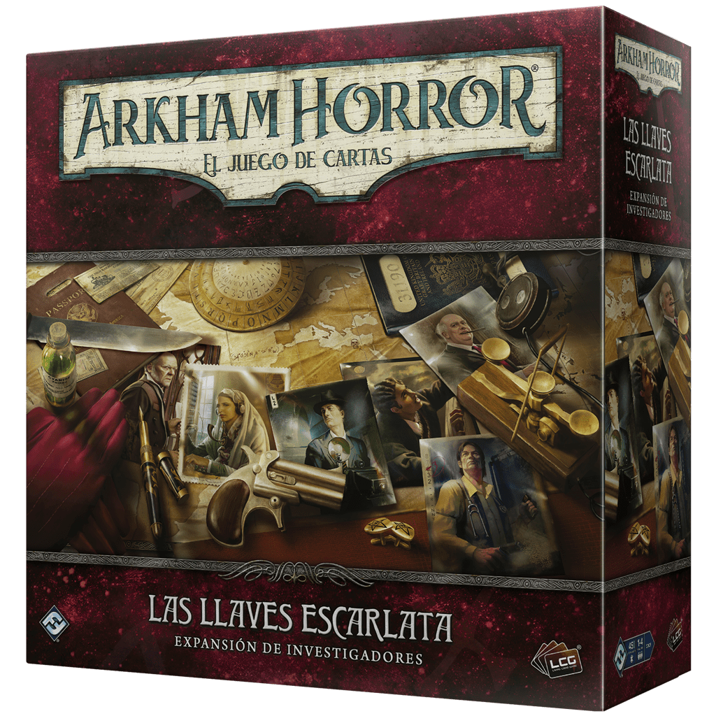 ARKHAM HORROR LAS LLAVES ESCARLATA EXP. INVESTIGADORES