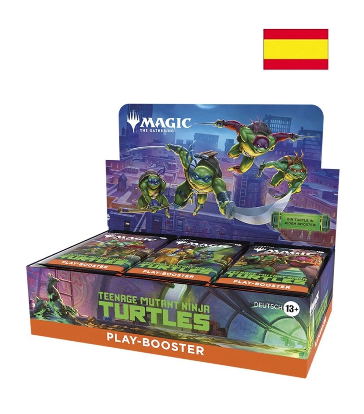 MTG TMNT CAJA DE SOBRES (CASTELLANO) PRODUCTO EN PREPEDIDO. SE SERVIRÁ A PARTIR DEL DÍA 6 DE MARZO