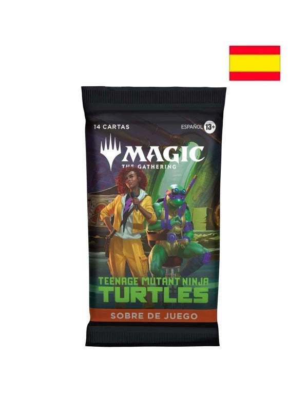 MTG TMNT CAJA DE SOBRES (CASTELLANO) PRODUCTO EN PREPEDIDO. SE SERVIRÁ A PARTIR DEL DÍA 6 DE MARZO