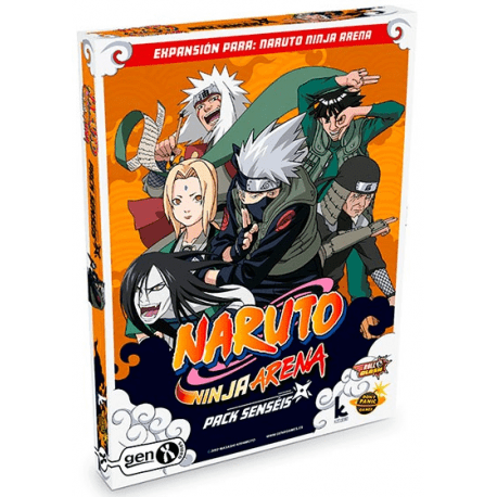 EXPANSIÓN SENSEIS - NARUTO NINJA ARENA