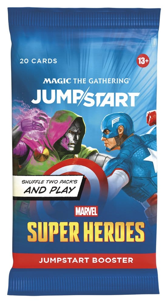MTG MARVEL SUPER HEROES SOBRES DE JUMPSTART (24). (ENGLISH) PRODUCTO EN PREPEDIDO. SE SERVIRÁ A PARTIR DEL DÍA 26 DE JUNIO