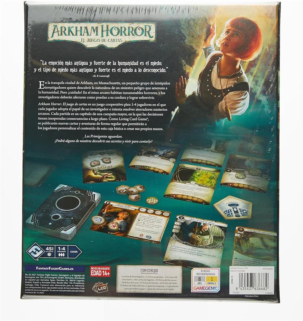 ARKHAM HORROR CAJA BÁSICA ED. REVISADA