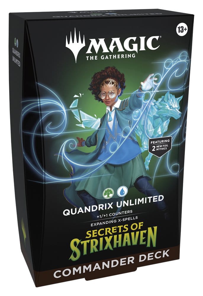 SECRETS OF STRIXHAVEN COMMANDER QUANDRIX UNLIMITED. (ENGLISH) PRODUCTO EN PREPEDIDO. SE SERVIRÁ A PARTIR DEL DÍA 24 DE ABRIL