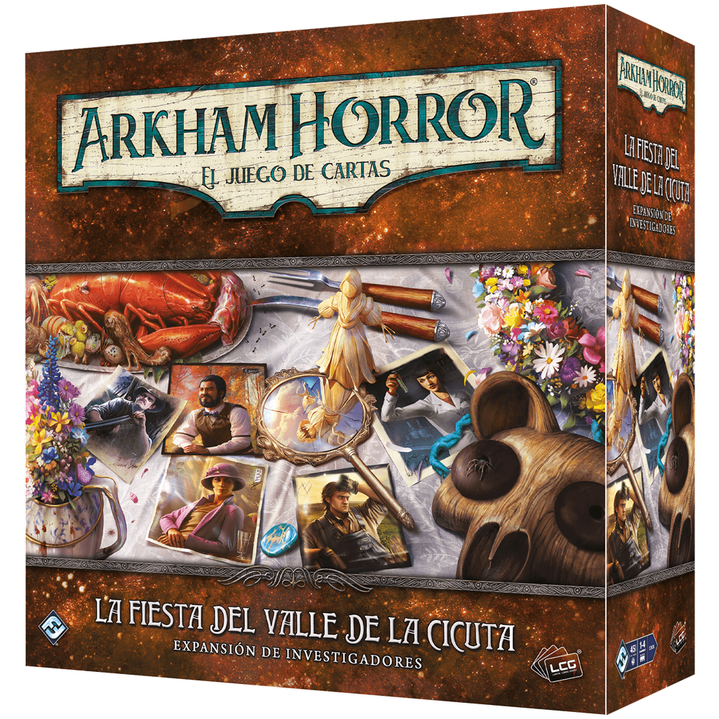 ARKHAM HORROR LA FIESTA DEL VALLE DE LA CICUTA EXP. INVESTIGADORES