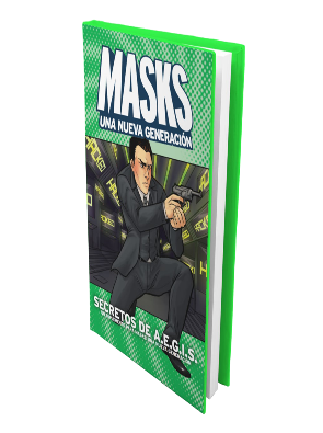 PACK MASKS UNA NUEVA GENERACIÓN + HALCYON CITY HERALD + SECRETOS DE A.E.G.I.S.