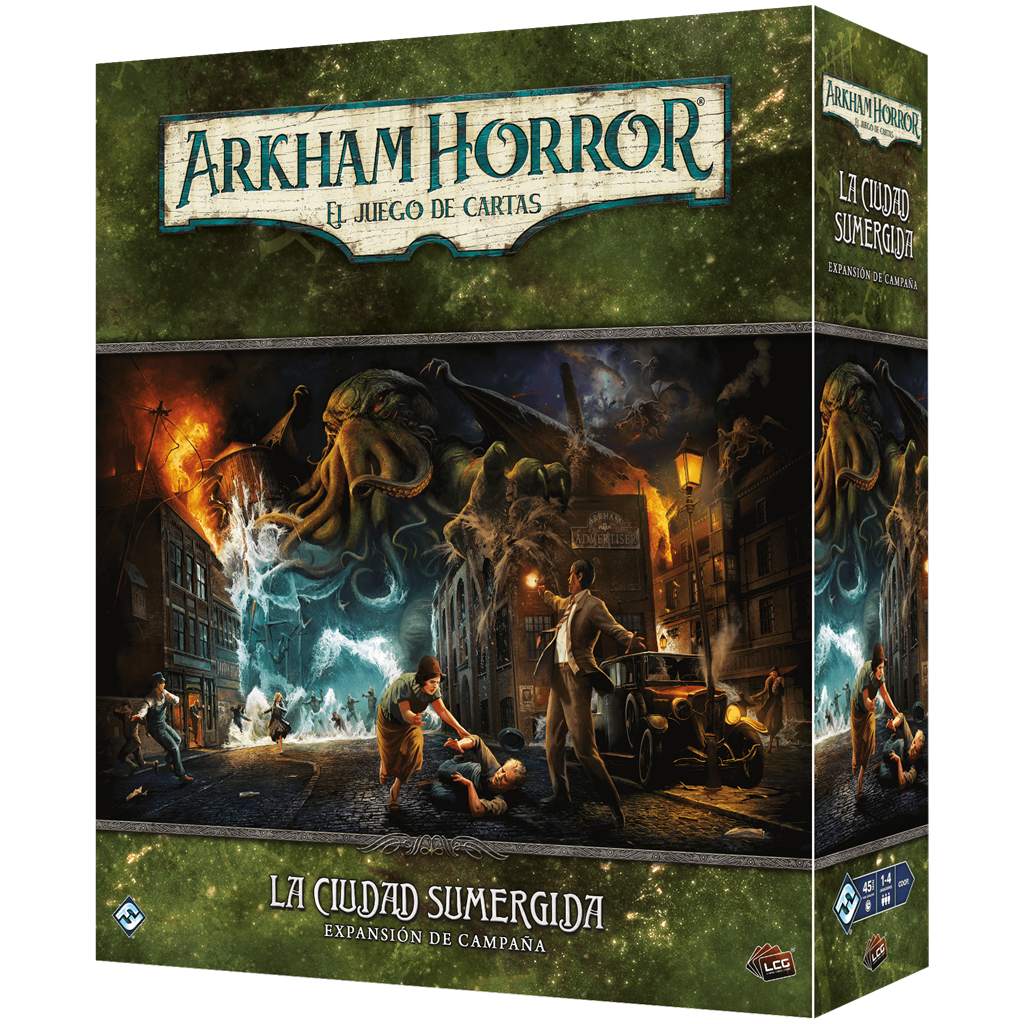 ARKHAM HORROR LA CIUDAD SUMERGIDA EXP. CAMPAÑA