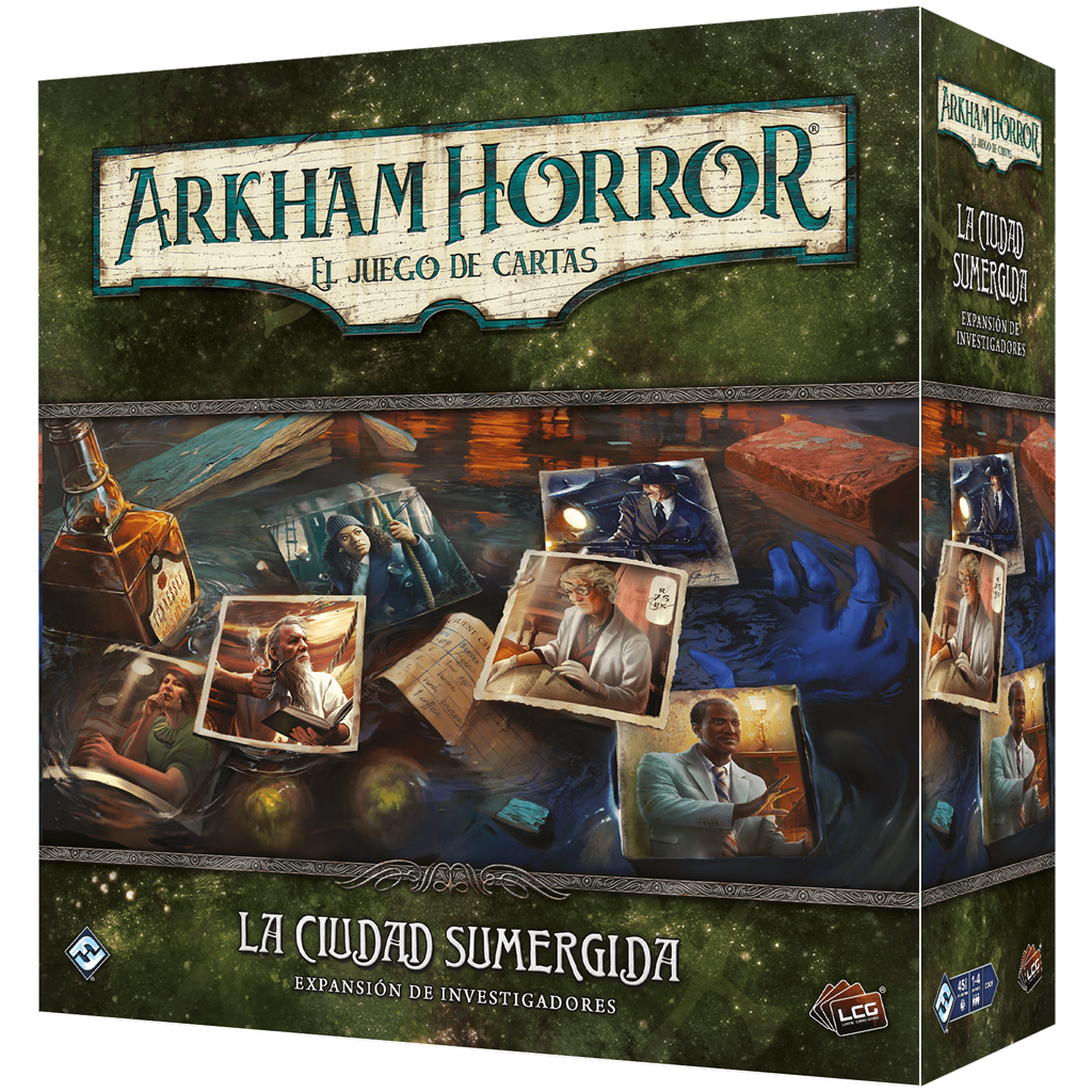 ARKHAM HORROR LA CIUDAD SUMERGIDA EXP. INVESTIGADORES