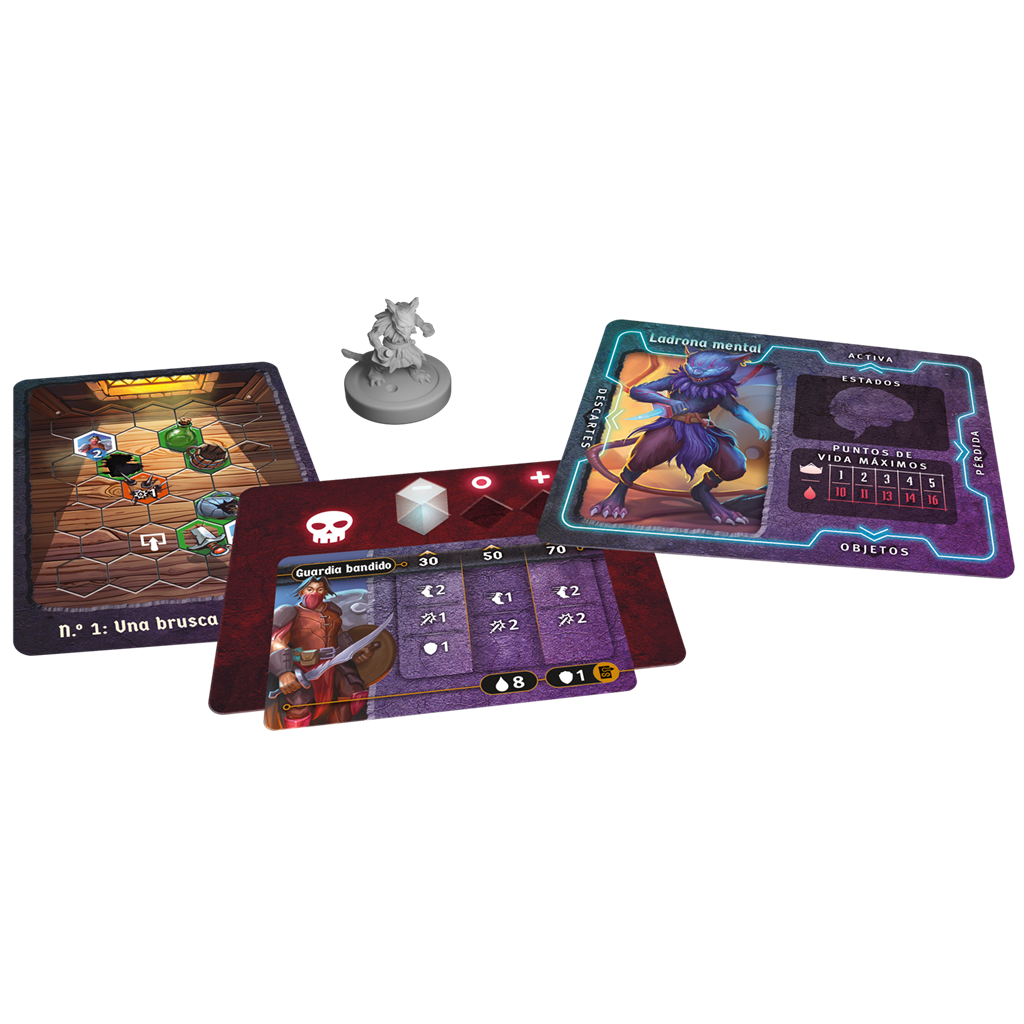 GLOOMHAVEN: BOTONES Y BICHOS