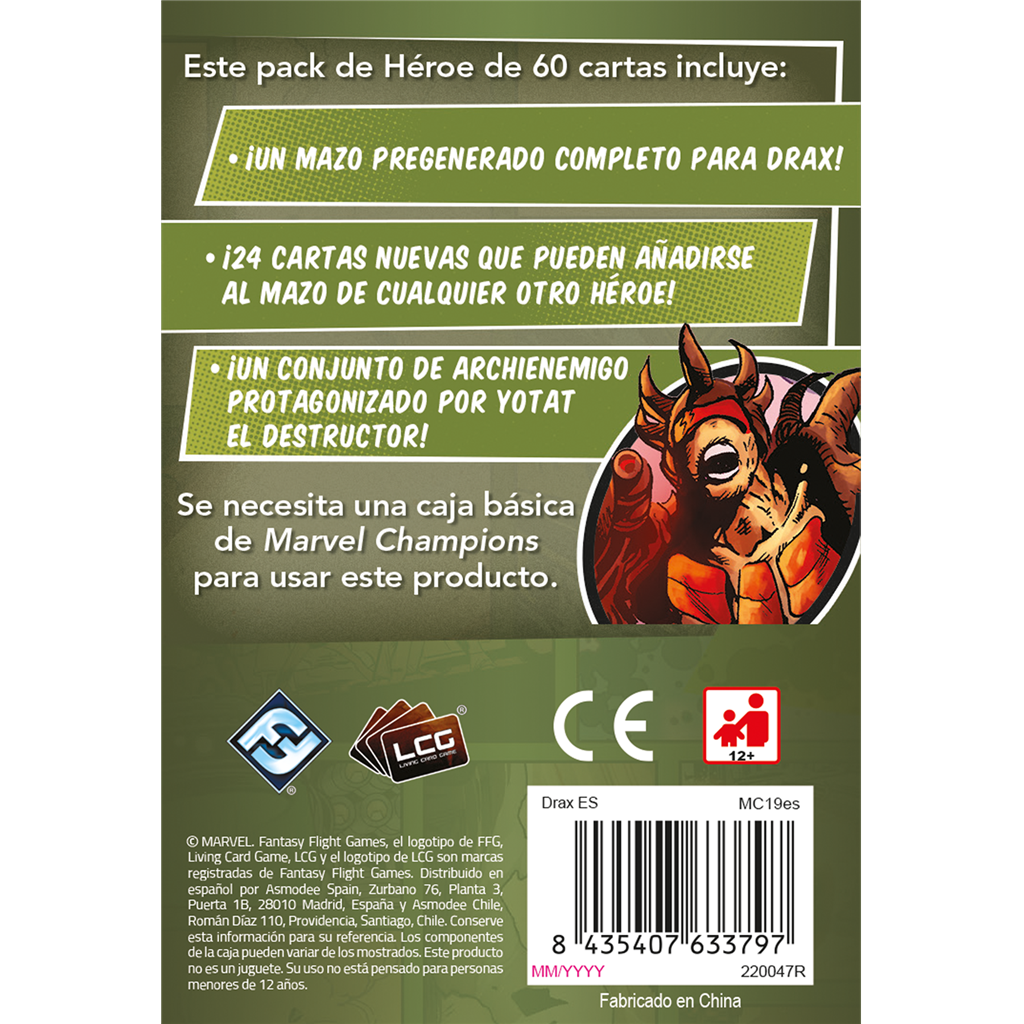 MARVEL CHAMPIONS: DRAX