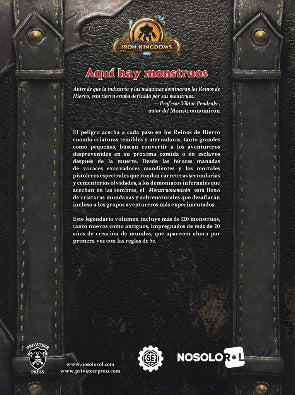 IRON KINGDOMS MONSTRUONOMICÓN