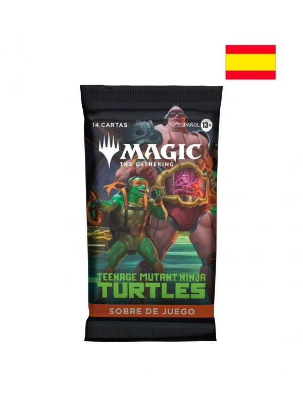 MTG TMNT CAJA DE SOBRES (CASTELLANO) PRODUCTO EN PREPEDIDO. SE SERVIRÁ A PARTIR DEL DÍA 6 DE MARZO
