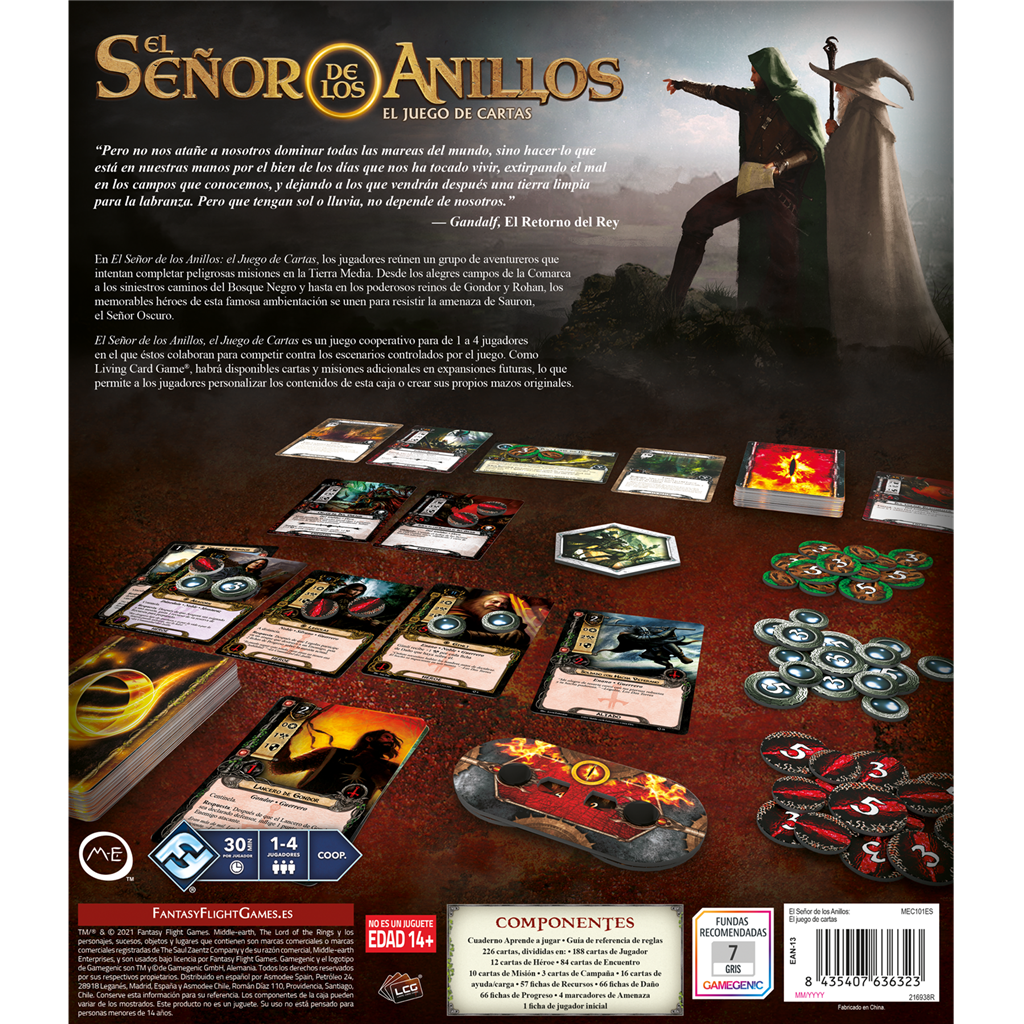 EL SEÑOR DE LOS ANILLOS LCG (ED. REVISADA)