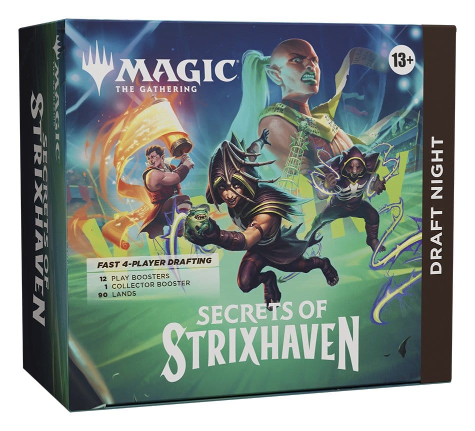 SECRETS OF STRIXHAVEN DRAFT NIGHT. (ENGLISH) PRODUCTO EN PREPEDIDO. SE SERVIRÁ A PARTIR DEL DÍA 24 DE ABRIL