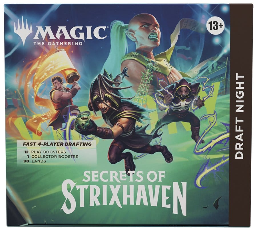 SECRETS OF STRIXHAVEN DRAFT NIGHT. (ENGLISH) PRODUCTO EN PREPEDIDO. SE SERVIRÁ A PARTIR DEL DÍA 24 DE ABRIL