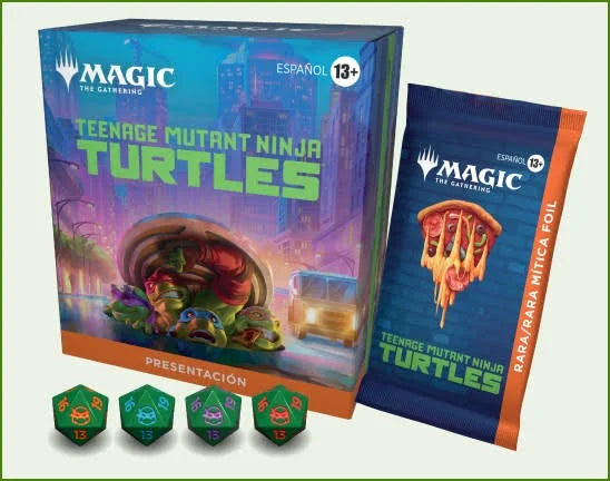 KIT PRESENTACIÓN TMNT (CASTELLANO)