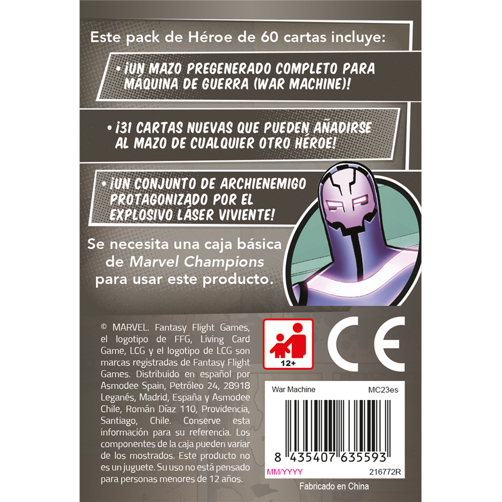 MARVEL CHAMPIONS: WAR MACHINE