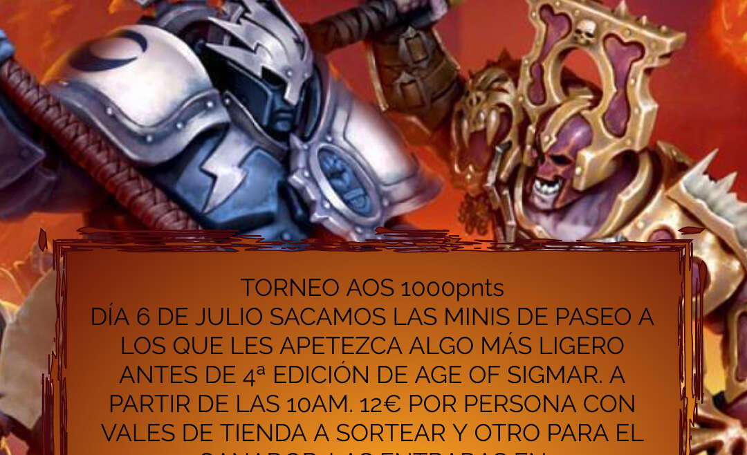 torneo aos 1000pnts