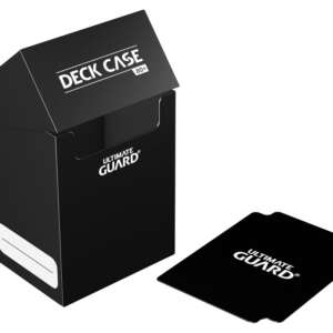 Ultimate Guard Deck Case 80+ Caja de Cartas Tamaño Estándar Negro