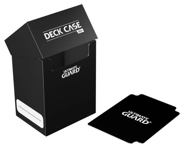 Ultimate Guard Deck Case 80+ Caja de Cartas Tamaño Estándar Negro