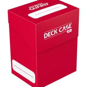 Ultimate Guard Deck Case 80+ Caja de Cartas Tamaño Estándar Rojo