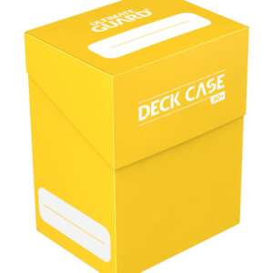 Ultimate Guard Deck Case 80+ Caja de Cartas Tamaño Estándar Amarillo