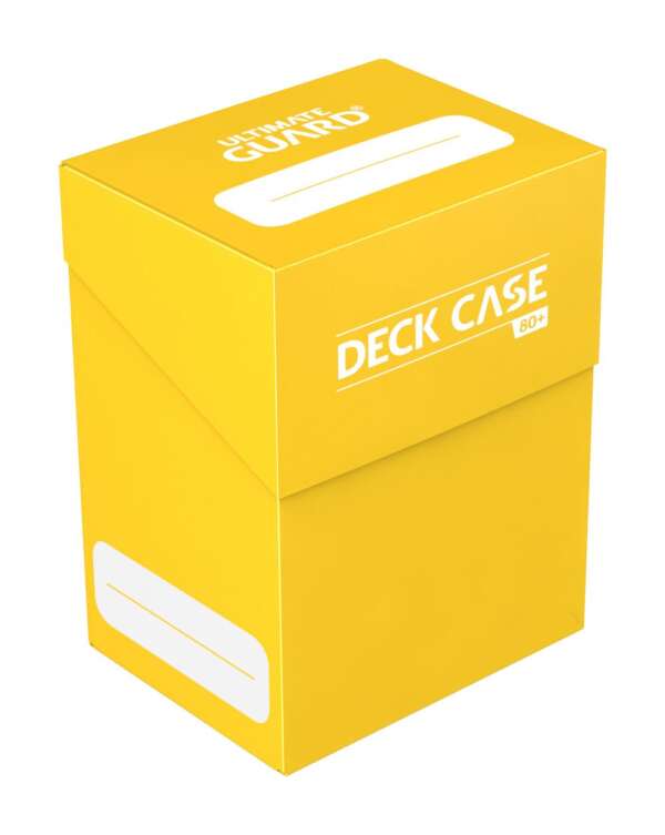 Ultimate Guard Deck Case 80+ Caja de Cartas Tamaño Estándar Amarillo