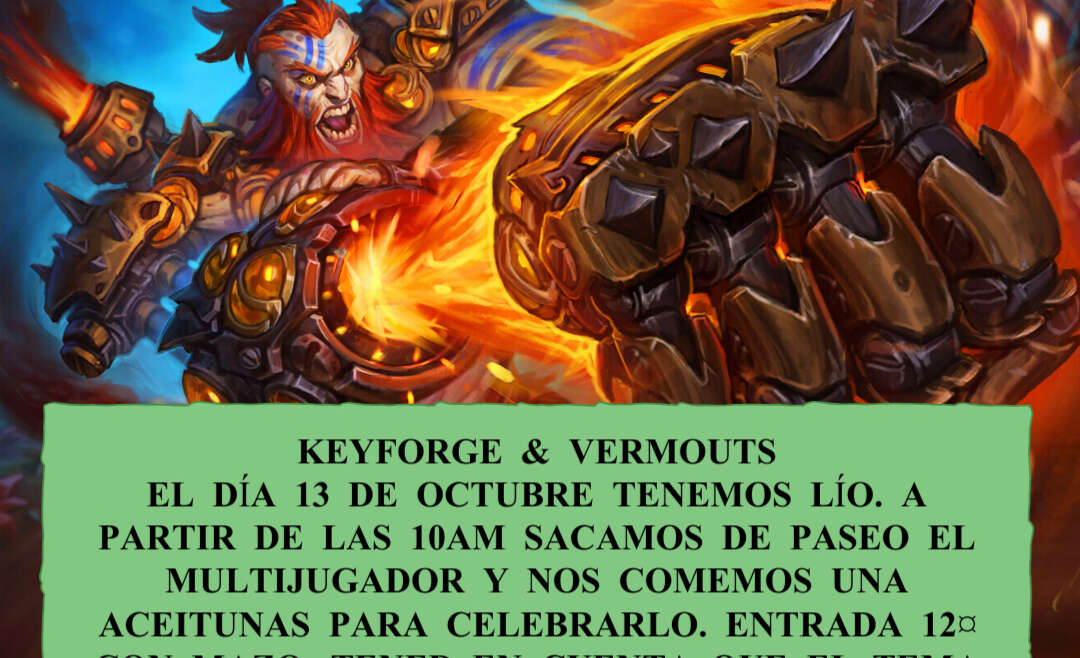 Keyforge & Vermouts