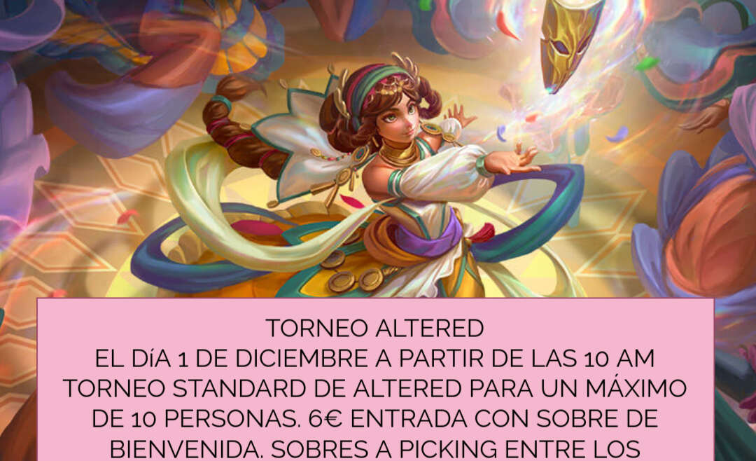 TORNEO ALTERED 1 DICIEMBRE