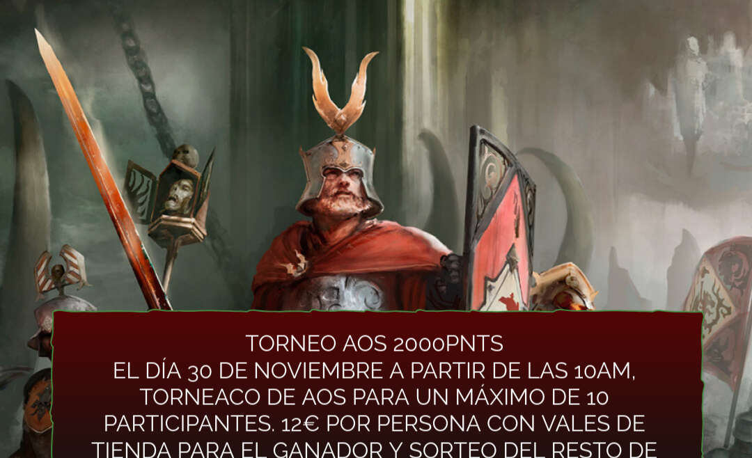 TORNEO AOS 30 NOVIEMBRE