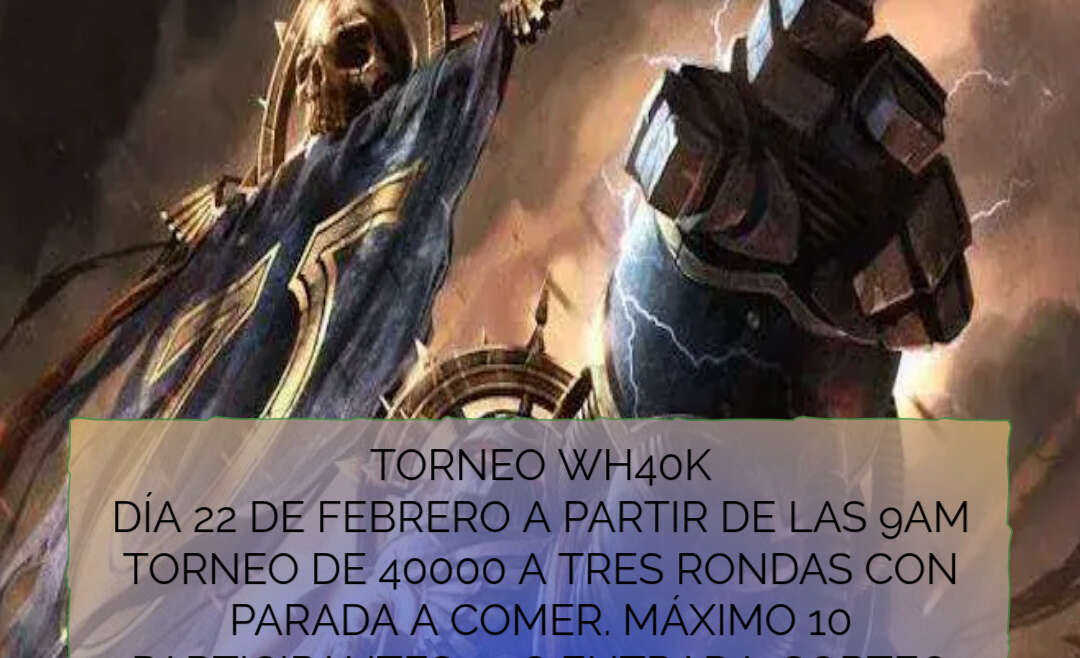 TORNEO WH40K