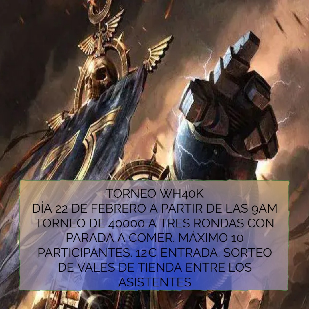 TORNEO WH40K